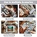 10 PCS Stylus,Stylus Pen for Touchscreen,Stylus 2-in-1 High Sensitivity & Precision Suitable for Touch Screens of iPhone/ipad/Android Tablets(10 Stylus Pen Silver/Black + 20 Tips)