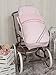 Babyline Bombón - Saco para silla de paseo, color rosa