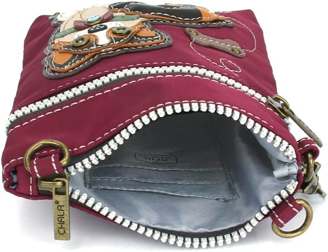 CHALA Crossbody RFID Cell Phone Purse - Women Nylon/Faux Leather Multicolor Handbag with Adjustable Strap Venture - Image 4