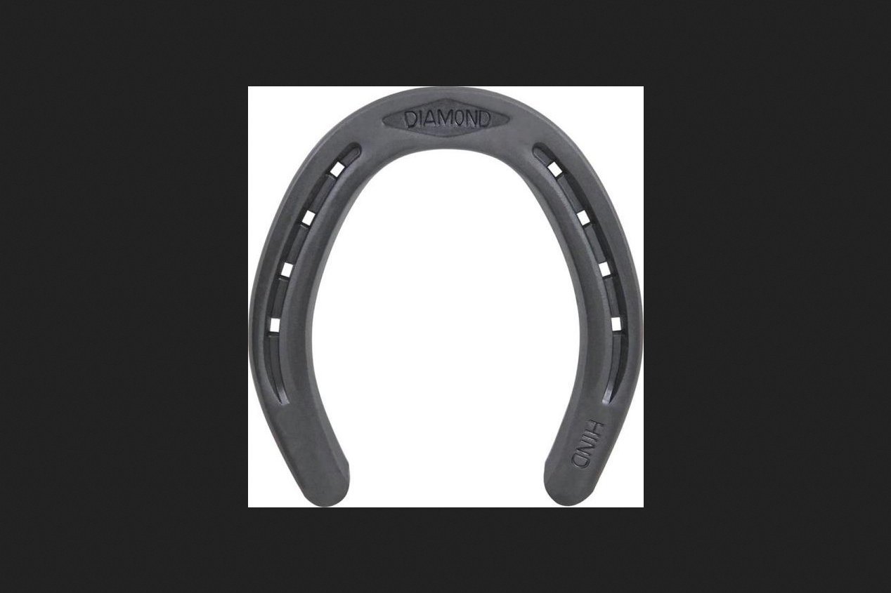 Diamond Farrier 00HINDB Horseshoe, 00 Hind, 20 Pairs