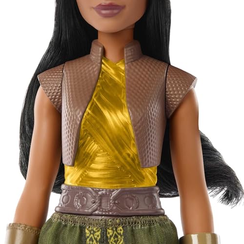 Miniatura 4 de Mattel Disney Princess Raya Muñeca princesa película Raya y el último dragón, juguete +3 años (HLX22)