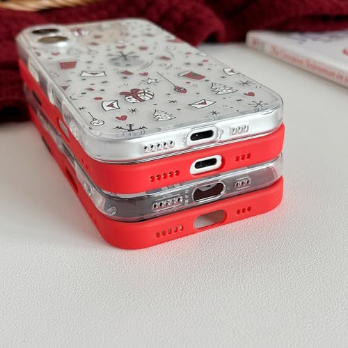Coque iPhone 16 cadeau de Noël coque silicone protection rigide 6.1" - 4