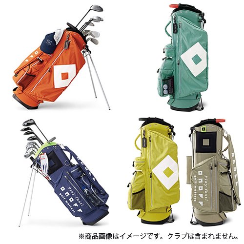 Amazon | ONOFF(オノフ) スタンド キャディバッグ オレンジ OB0315-06