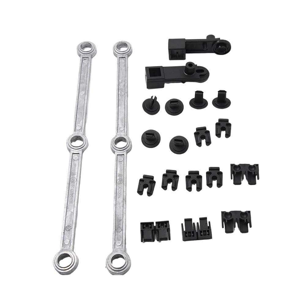 Kit di Riparazione del Collettore di Aspirazione con Barre di Collegamento per Ingresso Aria OM642 Compatibile con Mercedes Diesel 3.0 V6 6420903237 6420907737 6420905037 64209054