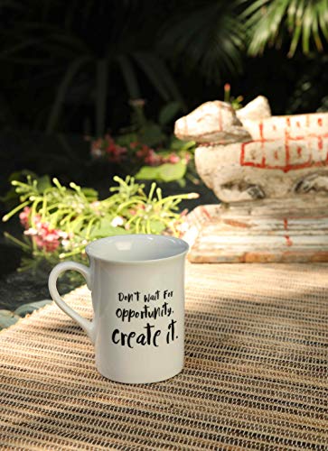 Image of Hitkari Potteries Coffee Mugs Set of 2 | 350ml Coffee Cups & Mug for Women | Home & Kitchen Porcelain Coffee Mugs for Morning & Evening | Food Grand Tea Cups for Gift Birthday