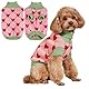 EASTLION Hundepullover,Sweater für Hunde,Rollkragenpullover mit Strickmuster,Wärmender Wintermantel für Hunde,Welpen und Katzen (M,Rosa)