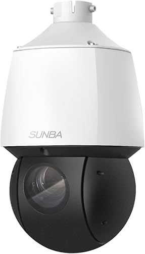 Miniatura 2 de SUNBA Cámara de seguridad IP PoE+ PTZ de 4MP para exteriores, zoom óptico 25X, seguimiento automático AI, audio bidireccional e impermeable IP67,