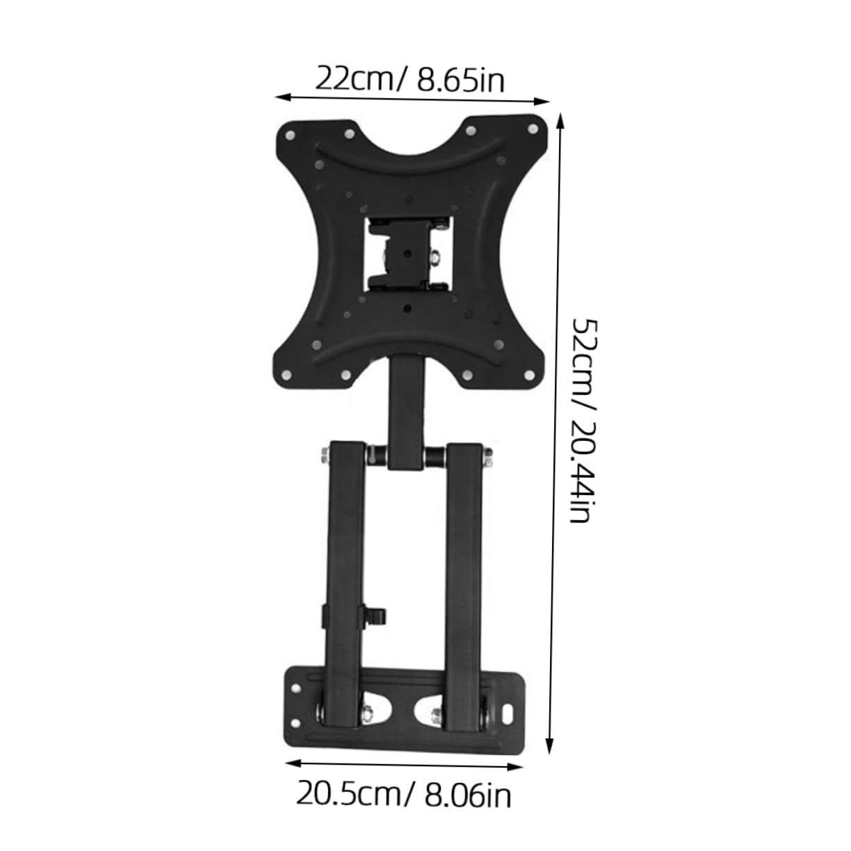 Tofficu Supporto Parete Tv Lcd Da Staffa Tv Regolabile Da Parete Kit Di Montaggio Con Livella Bolla Per Uso Domestico