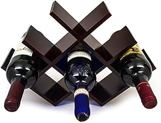 Sorbus Wine Rack Butterfly - Stores 8 Bottles of Wine - Sleek