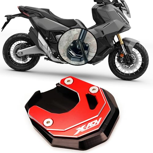 KAGEFUNE For XADV750 XADV 750 2025 �p �T�C�h�T�|�[�g ��^�x�[�X �T�C�h�T�|�[�g�u���P�b�g �t�b�g�T�|�[�g ����~�߃p�b�h �A�N�Z�T���[ adv350 2025 �o�C�N�A�N�Z�T���[ (���b�h) [���s�A���i]