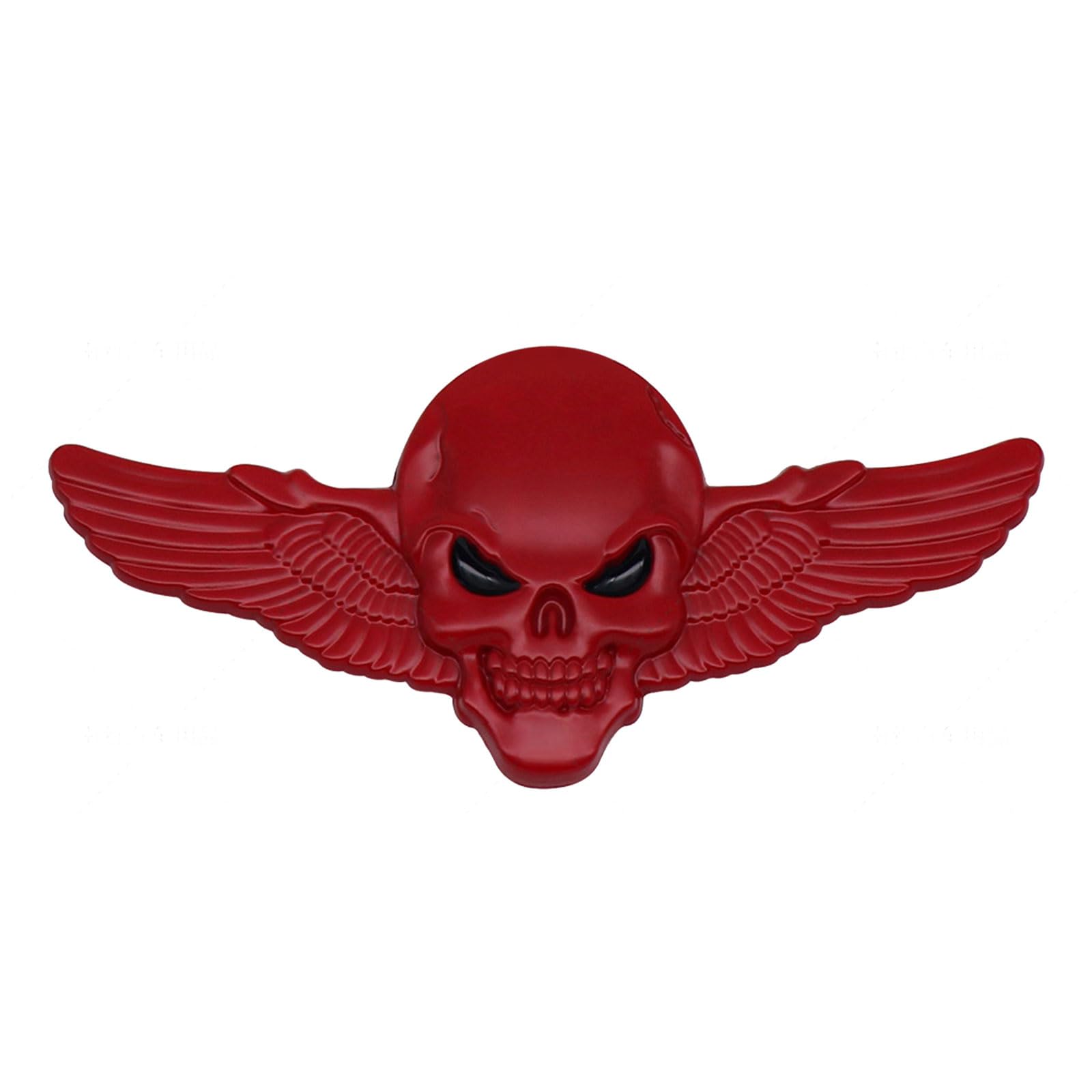 Maxtonser Skeleton Skull Emblems Badge 3D Metal Decals Stickers Decoration for Car Trucks Motorbike Exterior Decoration
