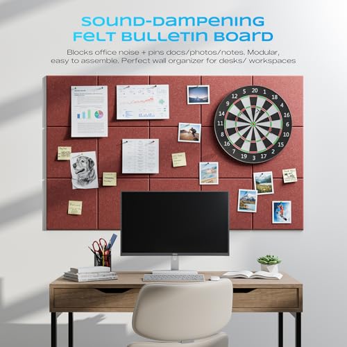 Image of 12 Pack Self-Adhesive Sound Proof Foam Panels for Walls 12 inchx12 inchx0.4 inch