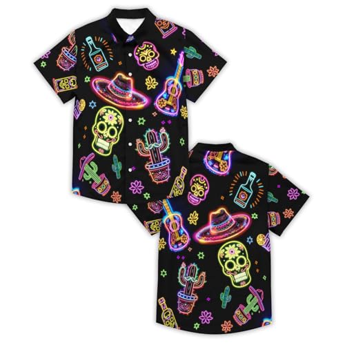 Funny Hawaiian Shirt Summer Beach Tropical Short Sleeve Holiday Print Aloha Shirt Casual Button Down Shirt4