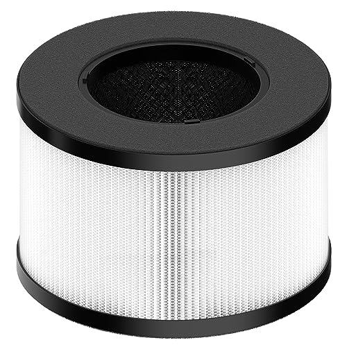Image of BS-03 HEPA Replacement Filter Compatible with PARTU and Slevoo BS-03 HEPA Air Purifier with 3-in-1 Filtration System, 1 Pack