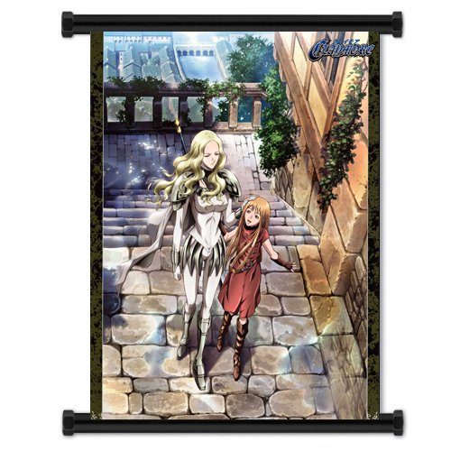 Claymore Anime Fabric Wall Scroll Poster (32x40) Inches. [WP]-Claymore-5(L)