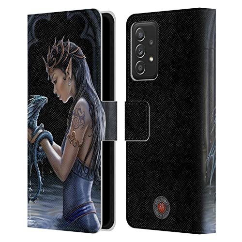 Protection Samsung Galaxy A53 5G étui portefeuille cuir Anne Stokes housse antichoc