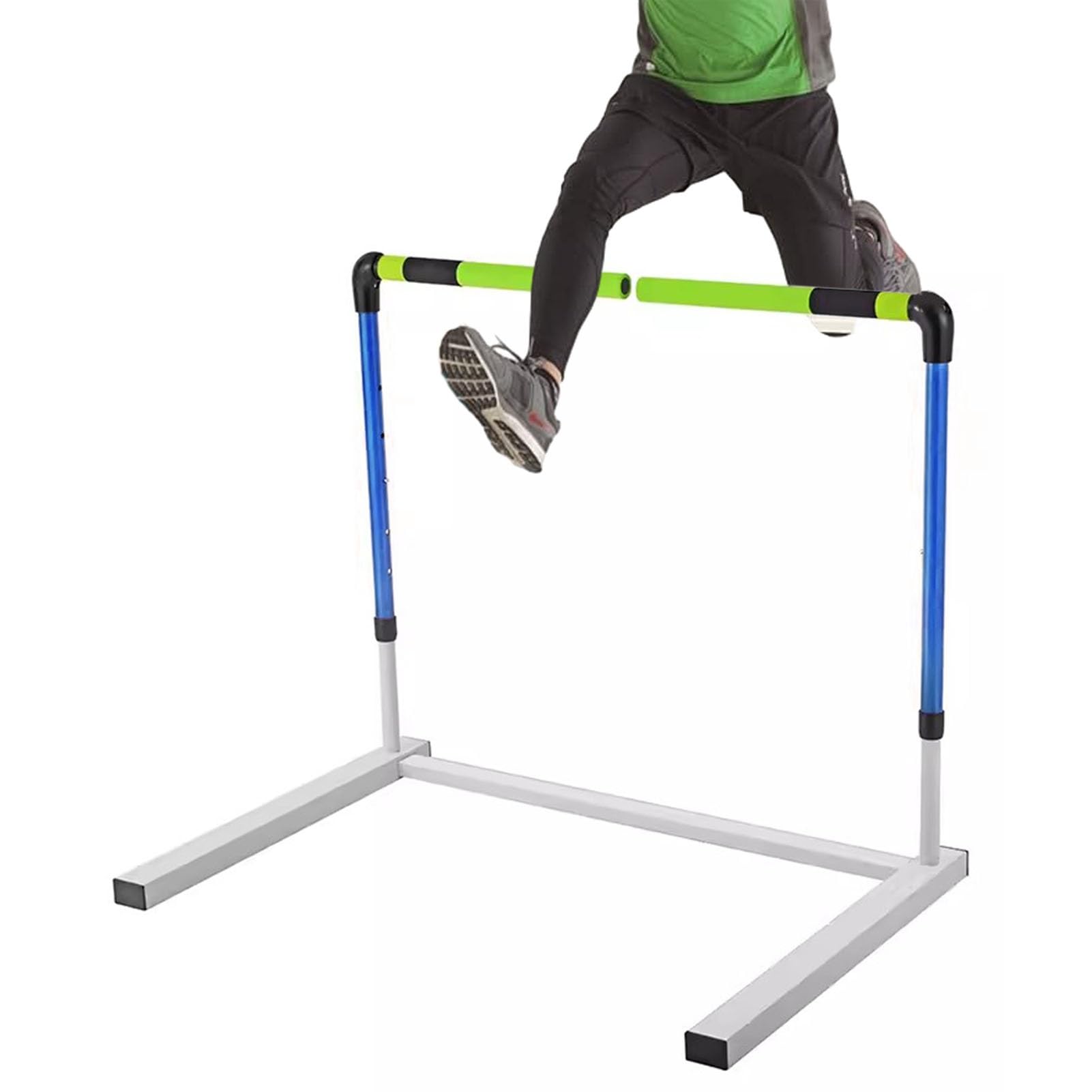 Genérico Vallas de Velocidad para Entrenamiento de Agilidad, Vallas de Espuma y Metal para práctica de Atletas, Vallas Ajustables para Atletismo, Equipo de Entrenamiento de Salto