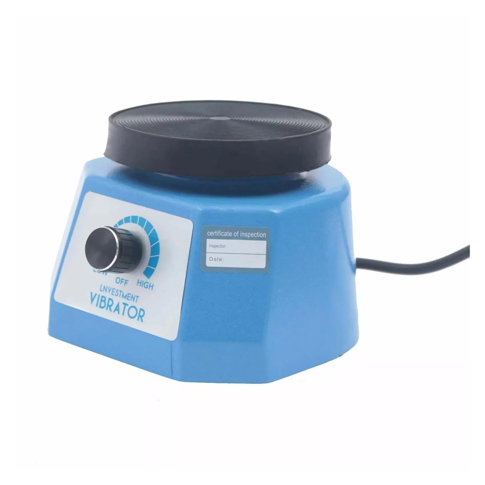 Laborschüttler, 4 "Runder vibrator mit variabler Geschwindigkeit, Laborschüttler, Oszillator, Vibrationsmaschine for Mischen von Gips-/Gipsgieß, 100 W