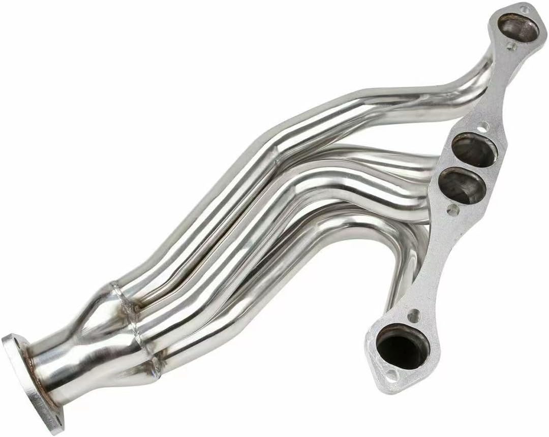 Exhaust Headers For 1955-1982 Small Block Chevy Car 150 210 Corvette & Bel Air & Del Ray， 262, 265, 267, 283, 302, 307, 327, 350, 400 CID Small Block SB SBC Exhaust Manifold Header