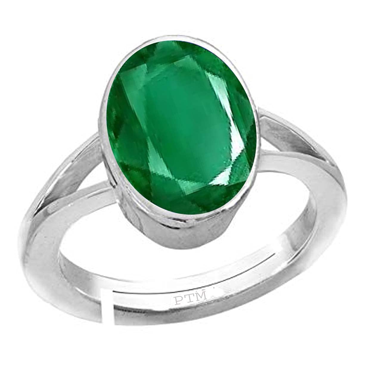 Ptm Emerald/Panna 7.25 Ratti or 6.5 Carat Astrological Certified Natural Gemstone bis Hallmark 925 Sterling Silver Adjustable Ring for Men - 3v3725 (B09NYJTNDR) Amazon Price History, Amazon Price Tracker