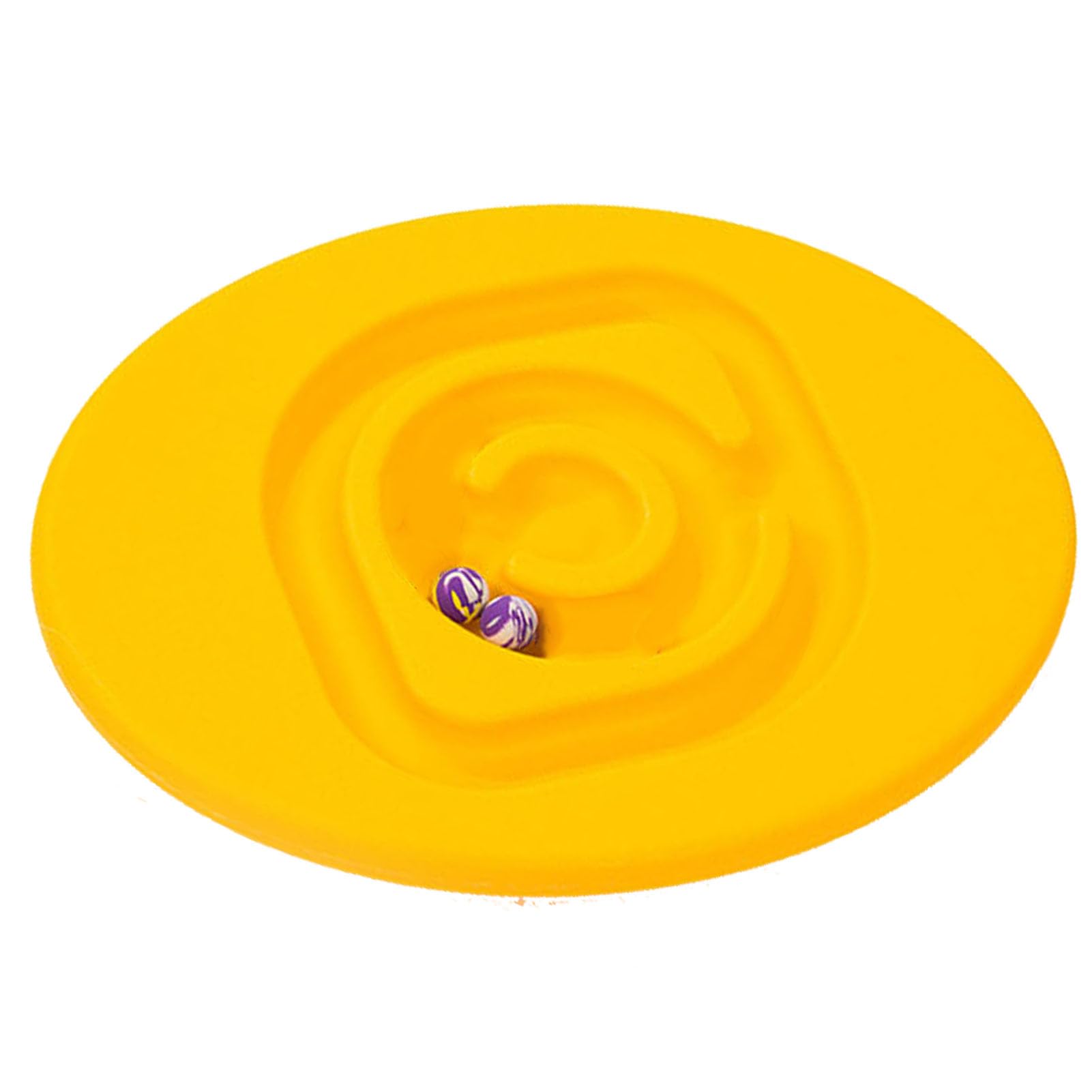 Picysa Kid Rocking Snail Balance Board for Kids, Creative Snail Design to Enhance and Coordination for Indoor Outdoor Play, Plastic, 1 Unit (Yellow)