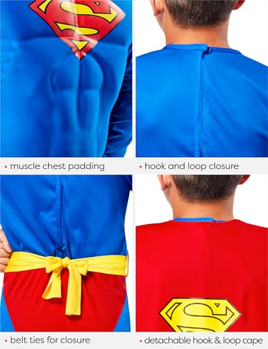 Image of Rubies DC Comics Superheroes: Superman Costume for Kids
