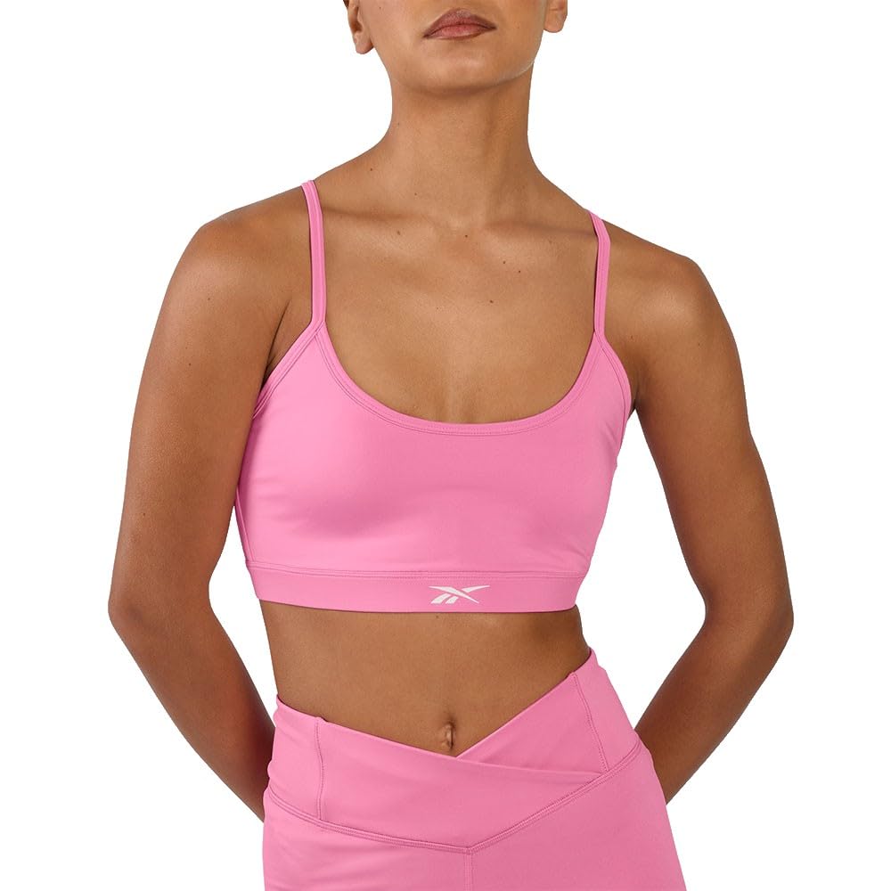 Reebok Kendal Core Strappy Bra Pink