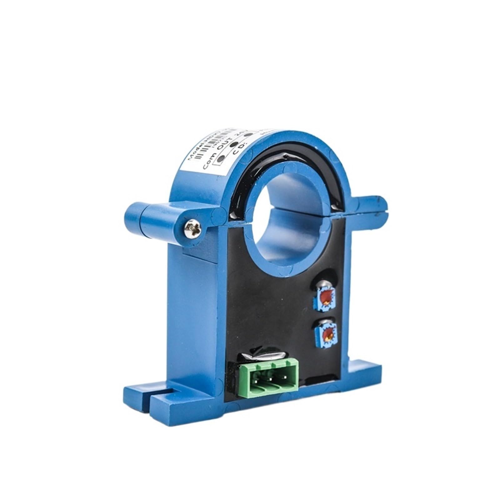 QAZXSEMUI Split Hall Effect DC Current Transmitter Open Loop Transducer Sensor(0-5v,0-10A AC-20MM-DC12V)