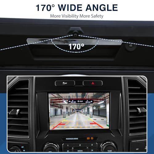 Image of 86790-04010 Rear View Backup Reverse Camera Fit for Toyota Tacoma 2009-2013 Parking Back Up Assist Camera Replace# 590-086, 8679004010