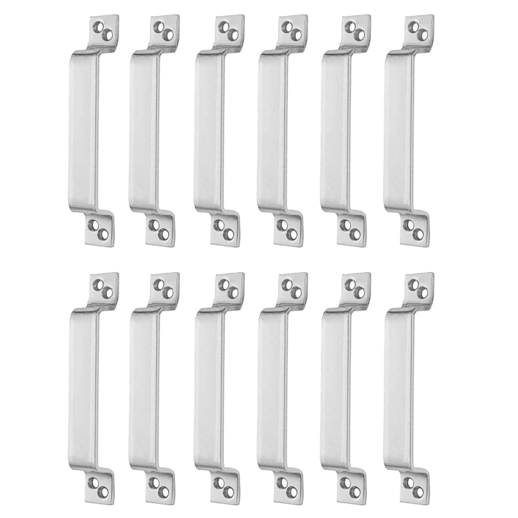 Stainless Steel Door Handles - Set of 12 -1 Stainless Steel Door Handles - Set of 12 -1