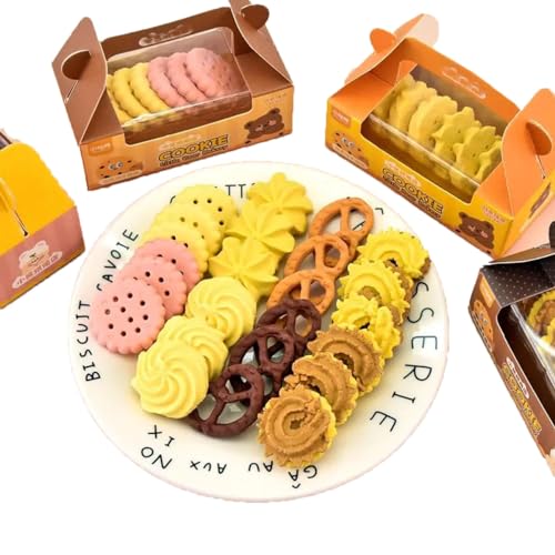 昭和レトロ クッキー？ビスケット？型消しゴム レトロ おもしろ消しゴム チョコレートクッキー 昔の消しゴム②