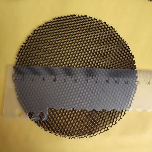 Cubierta de malla de nido de abeja negra antideslumbrante resistente al calor 4
