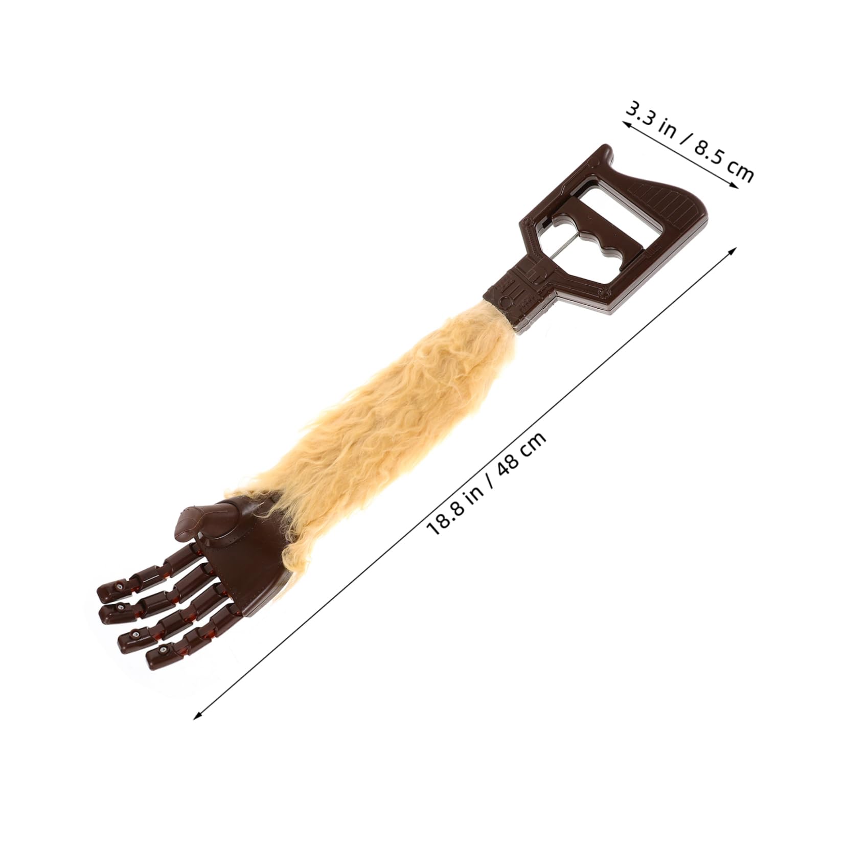 HANABASS Interactive Robotic Mechanical Hands Grabber Reacher Tool for Hands Eye Coordination Fun Gorilla Claw