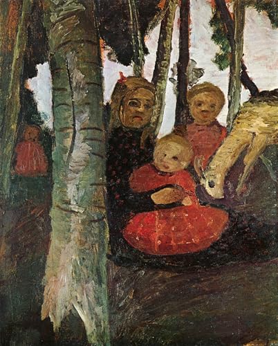 Tableaux Modernes Paula Modersohn Becker reproduction d'art de bureau en toile 60x90cm