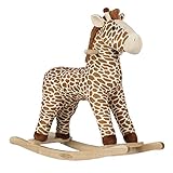 Rockin' Rider Gerry The Rocking Giraffe,Tan