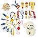 Doctor Toys & Vet Kit Set – 20 pc Set for Imaginative Play, Fun & Development – Includes Cute Dog, Carrier, Doctor Toy Set, Other Pet Grooming & Care Essentials – Appealing Colors