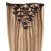 Beauty7 7 unidades 70g extensiones de clip de pelo natural pelucas cabello...