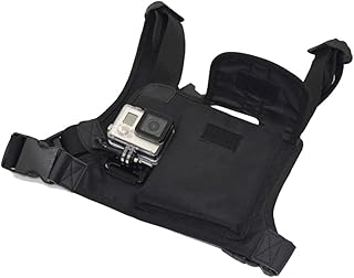UKCOCO Chest Strap Chest Belt Camera Chest Belt Outdoor Camera Bag Black Mutifunctional Chest Strap Camera Chest Strap