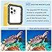 Saupsitnz 2026 Diving Snorkeling Phone Case for iPhone 17/16/15/14/13/12/11 Pro Max/XS/X Samsung Galaxy S25/S24/S23 Professional Scuba Dive Waterproof Underwater Photo Video Cover (4TH Gen, Yellow)