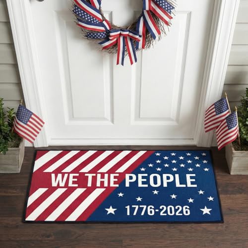 Tapete Decorativo Patriótico USA 75.95x42.93 cm miniatura 3