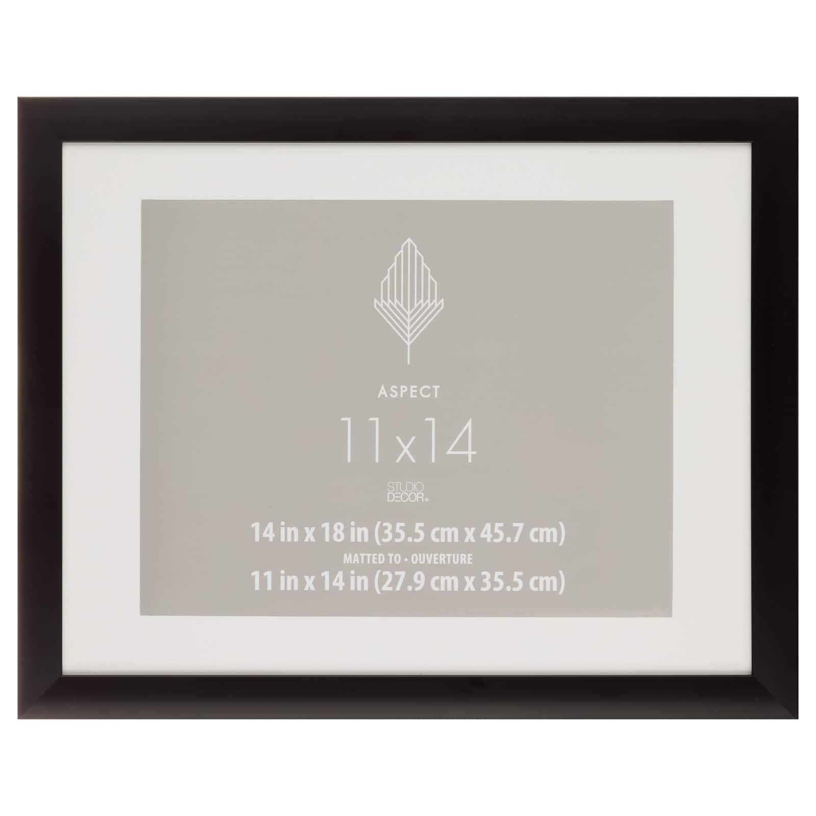 Studio Decor Aspect Black Frame with Mat