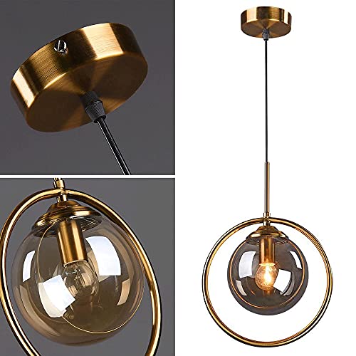 Lámparas colgantes E14 modernas para iluminar mesas de comedor y dormitorios contemporáneos 6