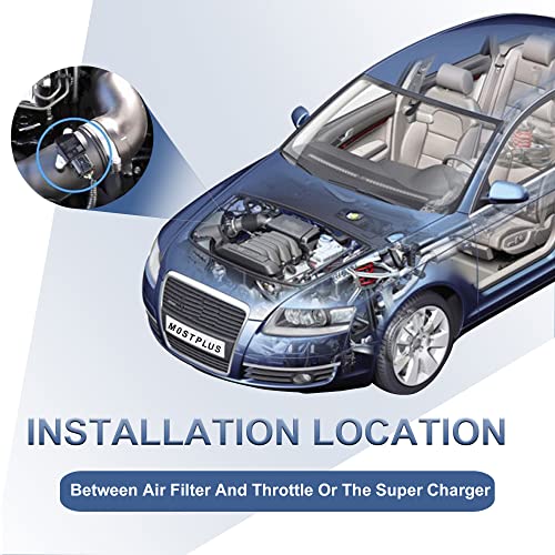 image for MOSTPLUS Mass Air Flow Sensor Meter MAF Compatible for Santa Fe Sonata