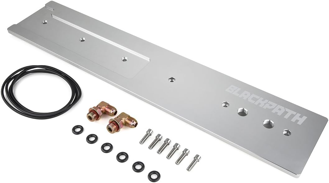Black Path - For 1989-2002 Dodge Ram Cummins Diesel 5.9L 6BT Tappet Cover Kit VE44 P7100 (Silver) Billet