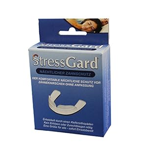 StressGard II Nächtlicher Zahnschutz, Aufbissschiene Gegen Bruxismus, Schutz Für Die Backen- und Schneidezähne