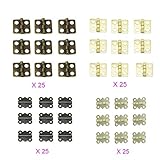 Hochwertige Materialien: Hergestellt aus hochwertigem Eisen, mit antiker Vernickelung überzogen, korrosions- und rostbeständig.