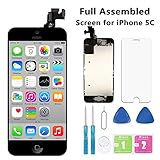Screen Replacement for iPhone 5C Black 4