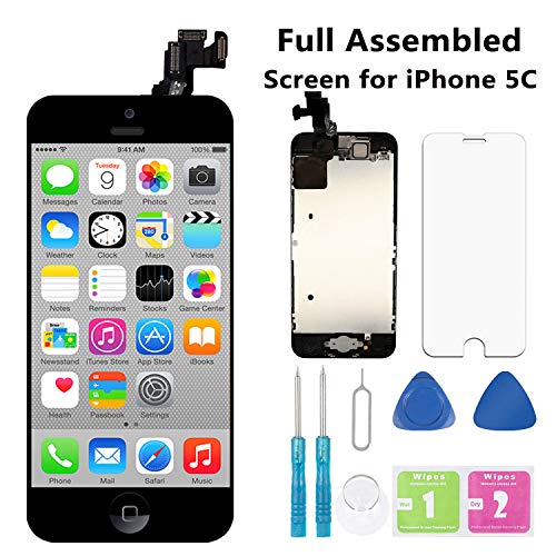 Screen Replacement for iPhone 5C Black 4