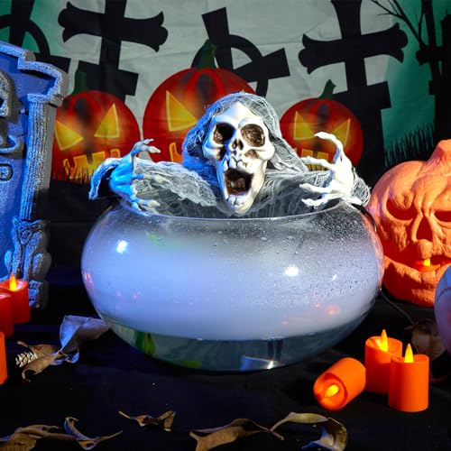 Agptek 700697075366 Aluminum Mini Mist Maker Fogger Water Fountain Pond Fog Machine Atomizer, Perfect For Halloween thumb #8