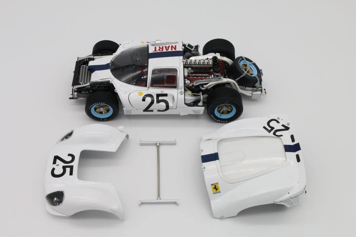 Amazon | 絶版 世界412台 GMP 1/18 1967 Ferrari 412P NART #25 1967  
